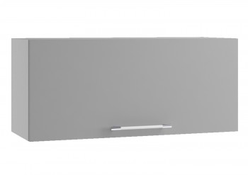 Гарда ПГ 800 шкаф верхний горизонтальный (Серый Эмалит/корпус Серый) в Иланском - ilanskij.mebel54.com | фото