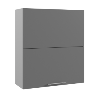 Гарда ВПГПМ 800 шкаф верхний высокий Blum Aventos (Серый Эмалит/корпус Серый) в Иланском - ilanskij.mebel54.com | фото