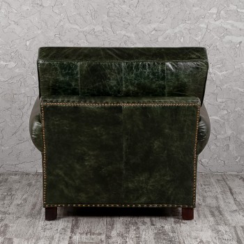 Кресло кожаное Лофт Аристократ (ширина 1070 мм) в Иланском - ilanskij.mebel54.com | фото