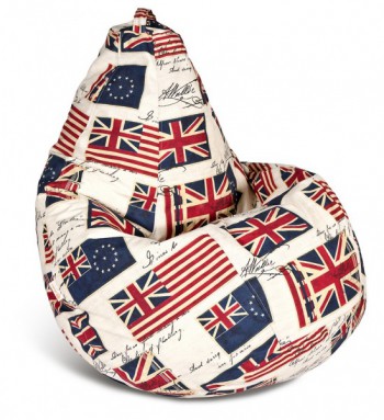 Кресло-мешок Британский Флаг в Иланском - ilanskij.mebel54.com | фото