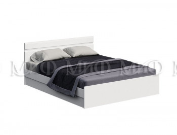 Кровать Нэнси New 1,4м (Белый/белый глянец) в Иланском - ilanskij.mebel54.com | фото