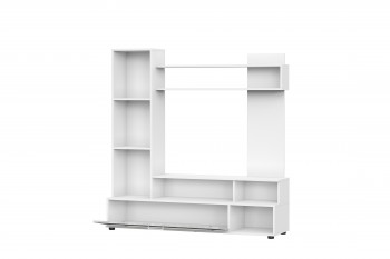 Мебель для гостиной "МГС 9" Белый / Цемент светлый в Иланском - ilanskij.mebel54.com | фото