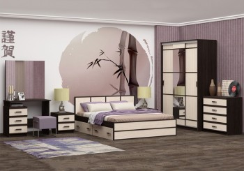 Модульная спальня Сакура в Иланском - ilanskij.mebel54.com | фото
