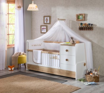 NATURA BABY Детская кровать-трансформер 2 20.31.1016.00 в Иланском - ilanskij.mebel54.com | фото