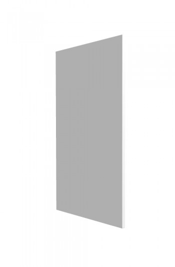 Панель торцевая СТ 400 Ройс (для шкафа торцевого нижнего) Белый софт в Иланском - ilanskij.mebel54.com | фото