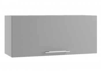 Ройс ПГ 800 Шкаф верхний горизонтальный (Графит софт/корпус Серый) в Иланском - ilanskij.mebel54.com | фото