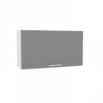 Ройс ВПГ 800 Шкаф верхний горизонтальный высокий (Графит софт/корпус Серый) в Иланском - ilanskij.mebel54.com | фото