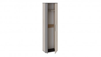 Шкаф для одежды «Нуар» тип 1 Фон серый/Дуб сонома в Иланском - ilanskij.mebel54.com | фото