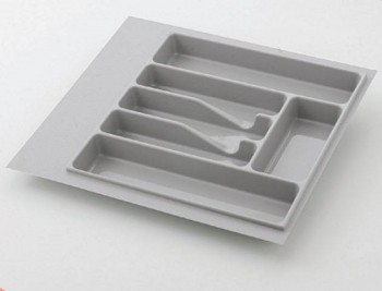 Вкладыш для кухонных принадлежностей, серый, Volpato 300 мм в Иланском - ilanskij.mebel54.com | фото